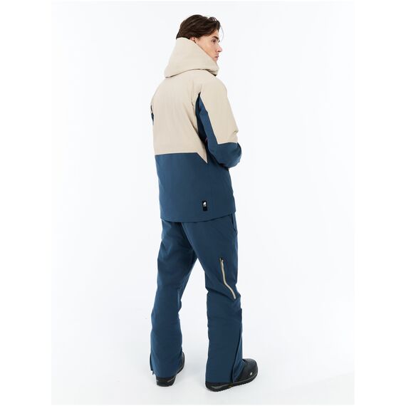 PROTEST Kurtka narciarska/snowboardowa z kapturem zapinana na zamek męska PrtZoot granatowa, Kolor: granatowy, Rozmiar: L, 4 zdjęcie