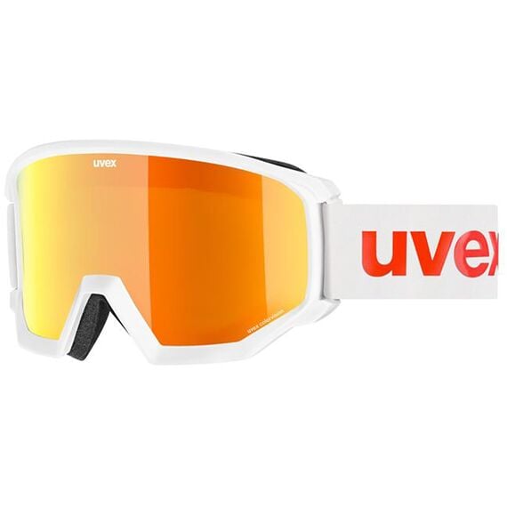 UVEX Gogle narciarskie Athletic CV race, Kolor: biały, Rozmiar: one size