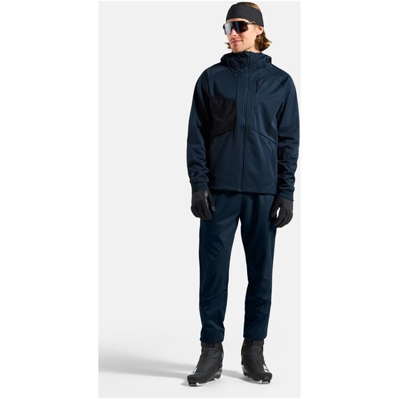 ODLO Kurtka Odlo ZEROWEIGHT WINDPROOF X WARM Jacket granatowa, Kolor: granatowy, Rozmiar: M, 2 zdjęcie