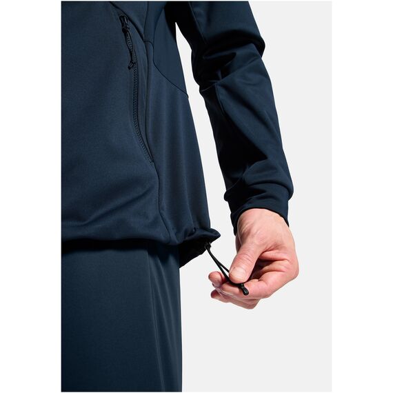 ODLO Kurtka Odlo ZEROWEIGHT WINDPROOF X WARM Jacket granatowa, Kolor: granatowy, Rozmiar: M, 7 zdjęcie