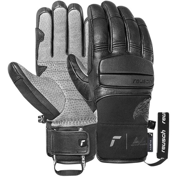 REUSCH Rękawice Marco Schwarz, Kolor: czarny, Rozmiar: 9