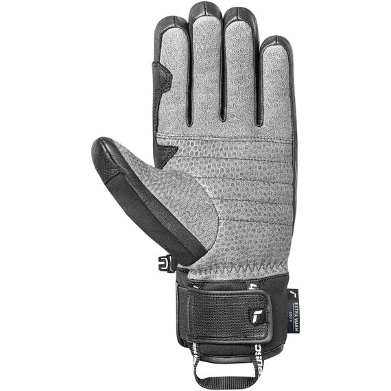 REUSCH Rękawice Marco Schwarz, Kolor: czarny, Rozmiar: 9, 3 zdjęcie