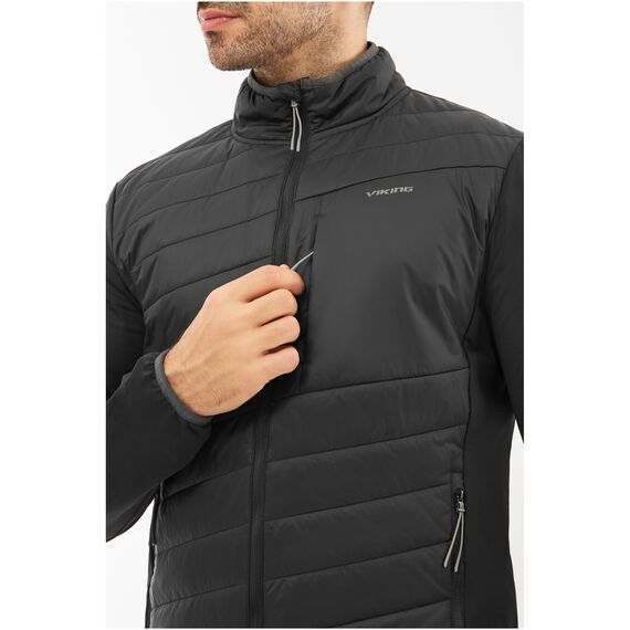 VIKING Kurtka Primaloft męska Zemu Man czarna, Kolor: czarny, Rozmiar: XXL, 4 zdjęcie