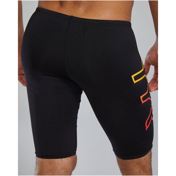 TYR Spodenki pływackie LARGE LOGO JAMMER, Kolor: czarny, Rozmiar: 34, 7 zdjęcie