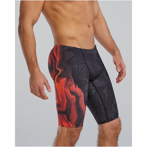 TYR Spodenki pływackie JAMMER DURAFAST ELITE, Kolor: czarny, Rozmiar: 30, 4 zdjęcie