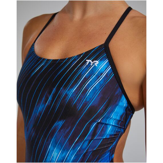 TYR Strój pływacki W DE CUTOUTFIT CYC, Kolor: czarny, Rozmiar: 36, 5 zdjęcie