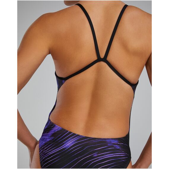 TYR Strój pływacki W DE CUTOUTFIT CYC, Kolor: czarny, Rozmiar: 34, 7 zdjęcie