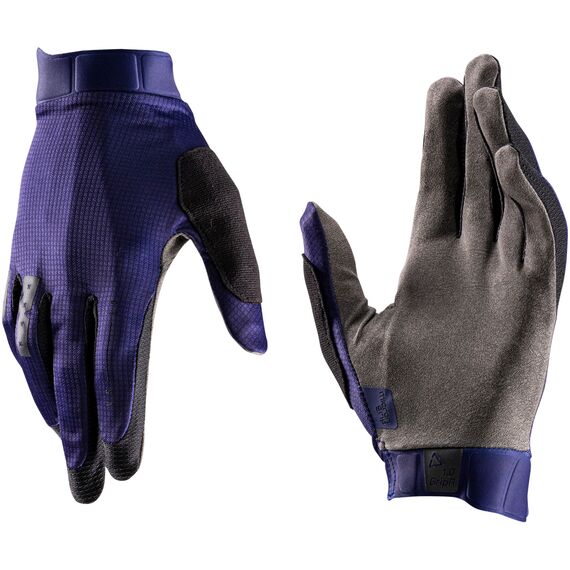 LEATT Rękawice rowerowe Glove MTB 1.0 GripR, Kolor: niebieski, Rozmiar: L