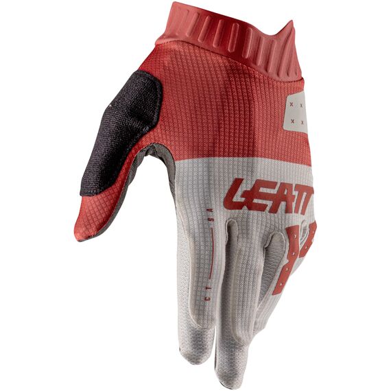 LEATT Rękawice rowerowe damskie Glove MTB 1.0 GripR Women, Kolor: czerwony, Rozmiar: S, 2 zdjęcie