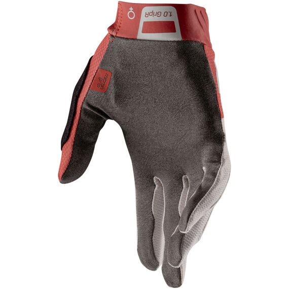 LEATT Rękawice rowerowe damskie Glove MTB 1.0 GripR Women, Kolor: czerwony, Rozmiar: S, 5 zdjęcie