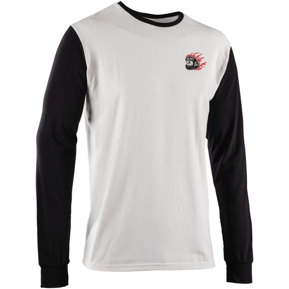 LEATT Bluzka Long Shirt Core, Kolor: biały, Rozmiar: L