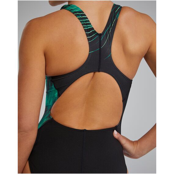 TYR Strój pływacki W DE MAXFIT CYC, Kolor: czarny, Rozmiar: 36, 7 zdjęcie