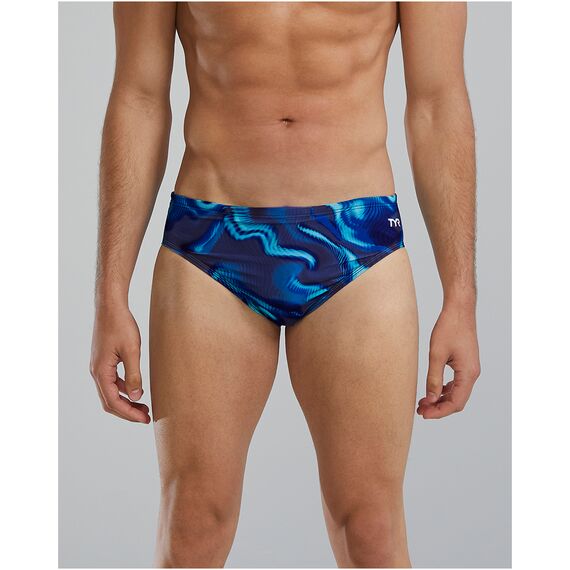 TYR Spodenki pływackie M DE BRIEF WAV, Kolor: czarny, Rozmiar: 34