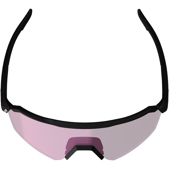 LEATT Okulary rowerowe RideViz Lite Iriz Cryztal (small), Kolor: czarny, Rozmiar: one size, 3 zdjęcie