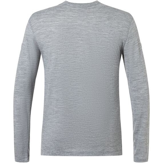 SUPER.NATURAL Longsleeve M SUPER MOUNTAIN LS szary, Kolor: szary, Rozmiar: M, 7 zdjęcie