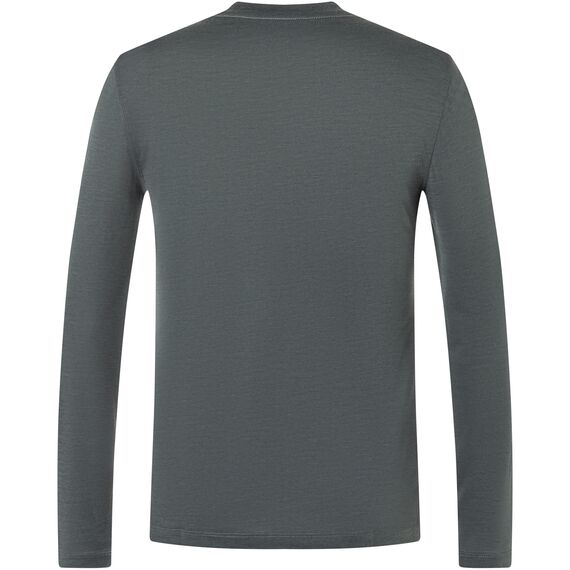 SUPER.NATURAL Longsleeve M SWISS LODGE LS szary, Kolor: szary, Rozmiar: L, 5 zdjęcie
