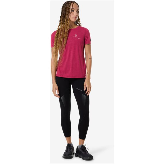 SUPER.NATURAL Koszulka W RUNNING TEE różowa, Kolor: różowy, Rozmiar: M, 3 zdjęcie