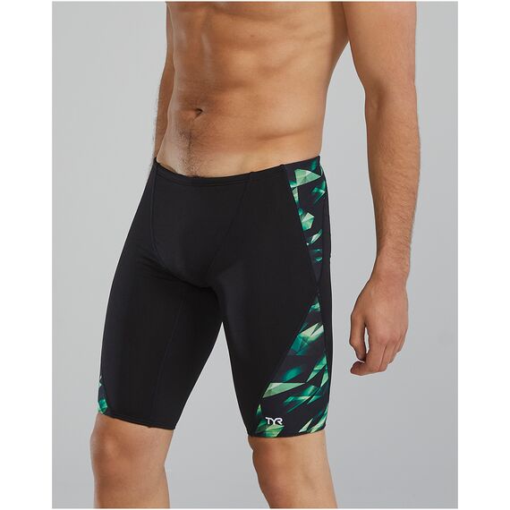 TYR Spodenki pływackie M DE BLDSPC JA TRI, Kolor: czarny, Rozmiar: 30, 3 zdjęcie