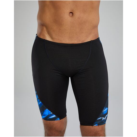 TYR Spodenki pływackie M DE BLDSPC JA TRI, Kolor: czarny, Rozmiar: 34, 5 zdjęcie