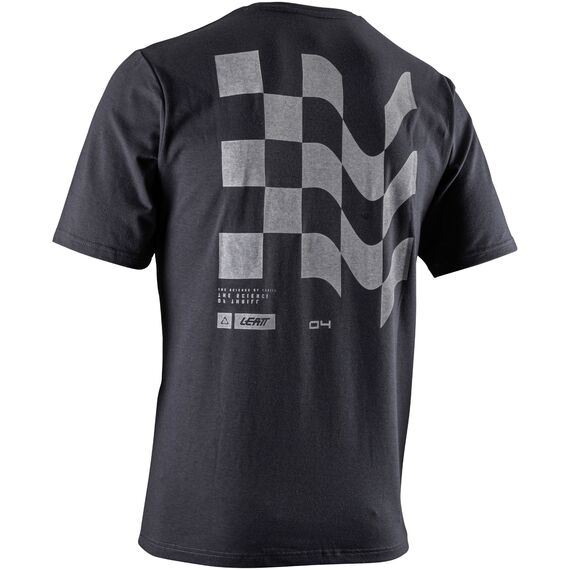 LEATT Koszulka T-Shirt Core, Kolor: czarny, Rozmiar: L, 2 zdjęcie