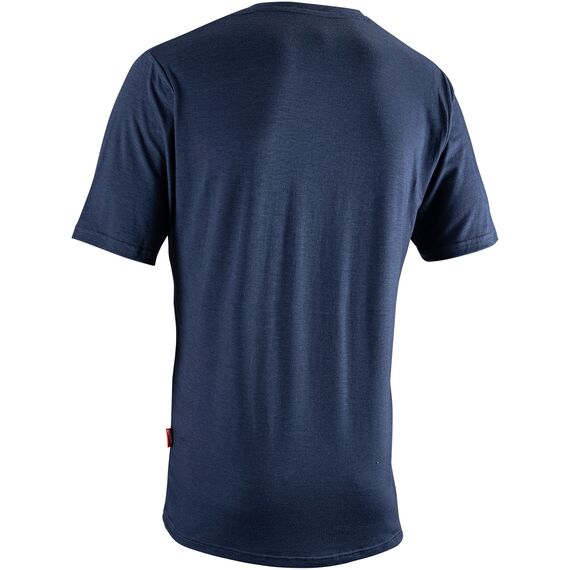 LEATT Koszulka T-Shirt Tech, Kolor: niebieski, Rozmiar: L, 2 zdjęcie