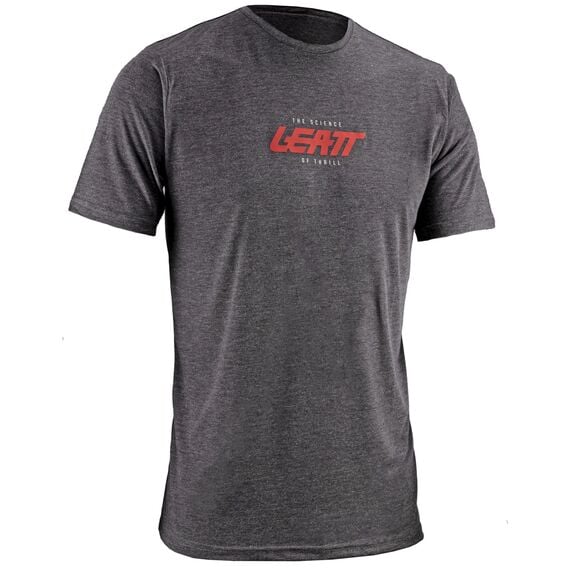 LEATT Koszulka T-Shirt Tech, Kolor: czarny, Rozmiar: L