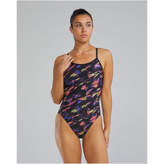 TYR Stój pływacki damski Tyr Trinity Fit Durafast Elite Triadac, Kolor: czarny, Rozmiar: 28