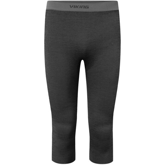 VIKING Bielizna męska Mounti Man Set 3/4 Merino szara zestaw, Kolor: szary, Rozmiar: S, 3 zdjęcie