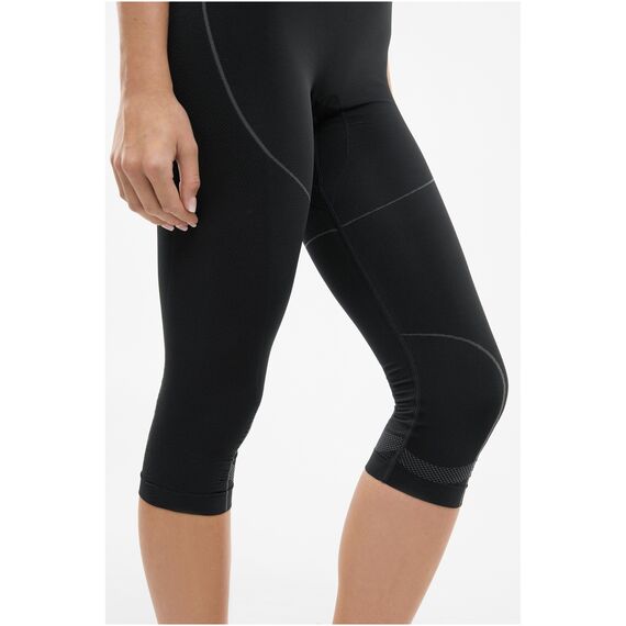 VIKING Bielizna damska Gaja Pants 3/4 Bamboo legginsy czarne, Kolor: czarny, Rozmiar: S, 5 zdjęcie