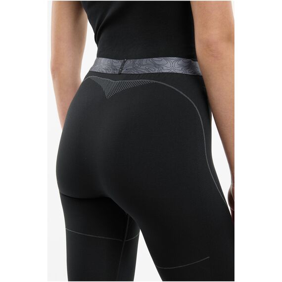 VIKING Bielizna damska Gaja Pants 3/4 Bamboo legginsy czarne, Kolor: czarny, Rozmiar: S, 6 zdjęcie