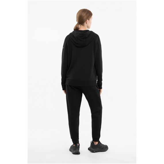 VIKING Bluza damska Team Wear Lady Bamboo rozpinana z kapturem czarna, Kolor: czarny, Rozmiar: XXL, 2 zdjęcie