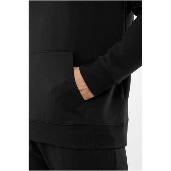 VIKING Bluza męska Team Wear Man Bamboo z kapturem czarna, Kolor: czarny, Rozmiar: XL, 6 zdjęcie