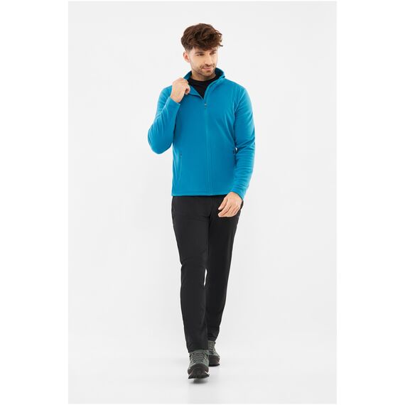 VIKING Bluza męska Tesero Man Polartec niebieska, Kolor: niebieski, Rozmiar: XXL, 3 zdjęcie