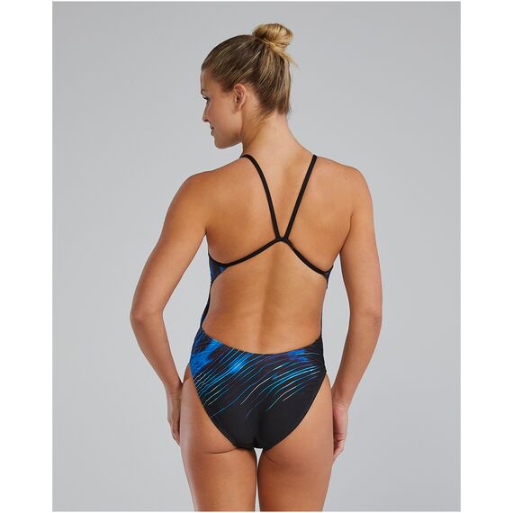 TYR Strój pływacki W DE CUTOUTFIT CYC, Kolor: czarny, Rozmiar: 28, 2 zdjęcie