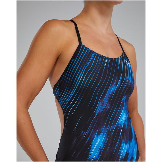 TYR Strój pływacki W DE CUTOUTFIT CYC, Kolor: czarny, Rozmiar: 28, 8 zdjęcie