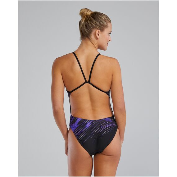 TYR Strój pływacki W DE CUTOUTFIT CYC, Kolor: czarny, Rozmiar: 30, 2 zdjęcie