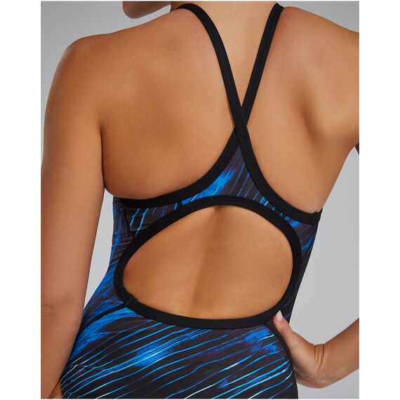 TYR Strój pływacki W DE DIAMONDFIT CY, Kolor: czarny, Rozmiar: 36, 7 zdjęcie