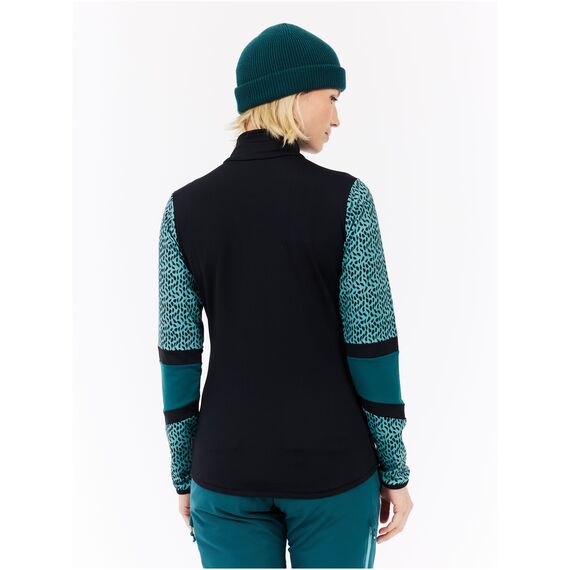 PROTEST Bluzka z długim rękawem z zamkiem 1/4 damska PRTNynke niebieska, Kolor: niebieski, Rozmiar: M, 7 zdjęcie