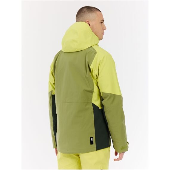 PROTEST Kurtka narciarska/snowboardowa z kapturem zapinana na zamek męska PrtThrow zielona, Kolor: zielony, Rozmiar: XL, 2 zdjęcie