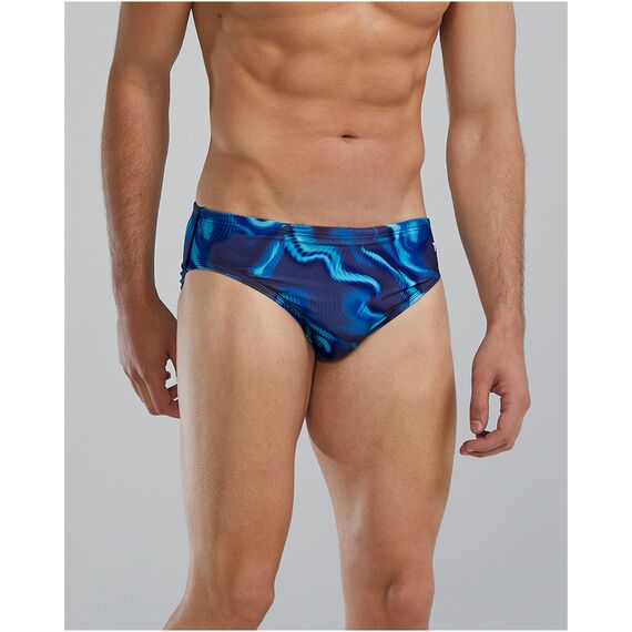 TYR Spodenki pływackie M DE BRIEF WAV, Kolor: czarny, Rozmiar: 38, 4 zdjęcie