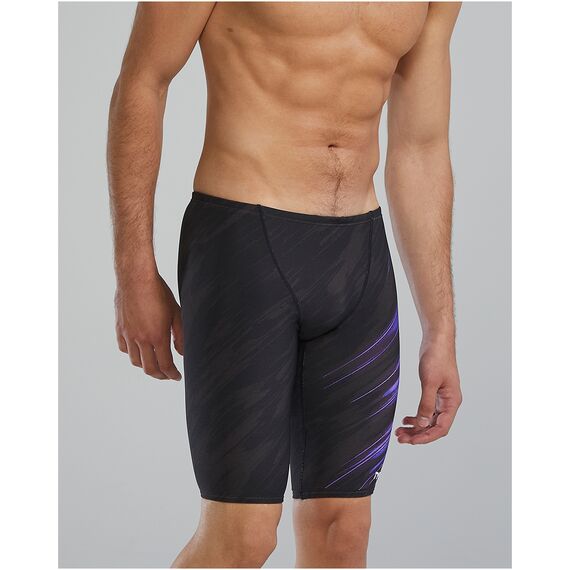 TYR Spodenki pływackie M DE JAMMER CYC, Kolor: czarny, Rozmiar: 38, 4 zdjęcie