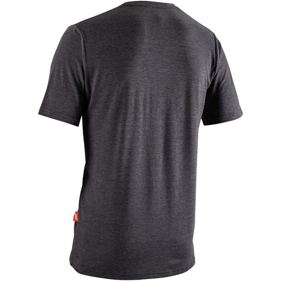 LEATT Koszulka T-Shirt Tech, Kolor: czarny, Rozmiar: L, 2 zdjęcie