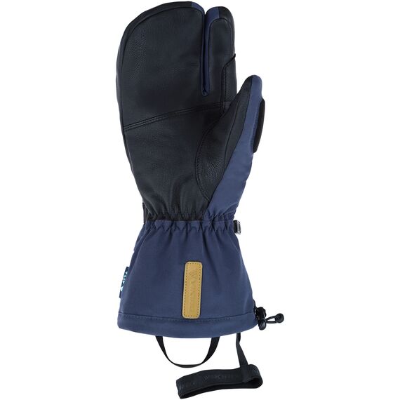 VIKING Rękawice freeride'owe dla dorosłych Norvik Pro Lobster granatowe z beżową skórą, Kolor: granatowy, Rozmiar: 10, 2 zdjęcie
