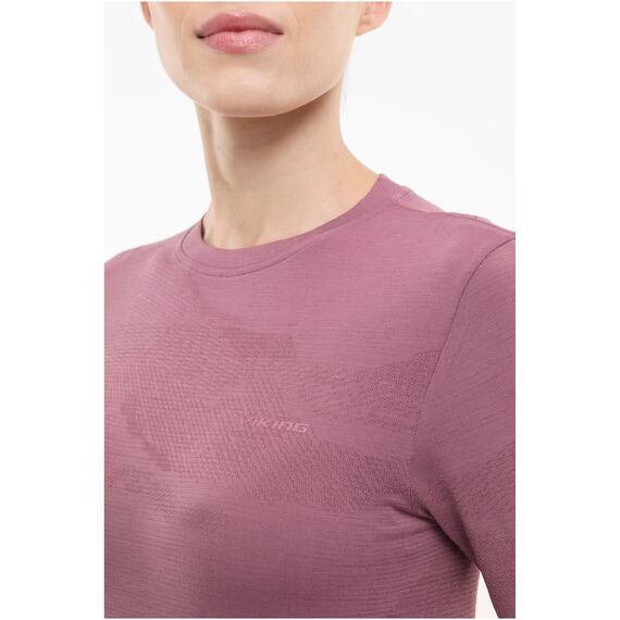 VIKING Bielizna damska Gasher Lady Set 3/4 Merino różowa zestaw, Kolor: różowy, Rozmiar: XXL, 4 zdjęcie