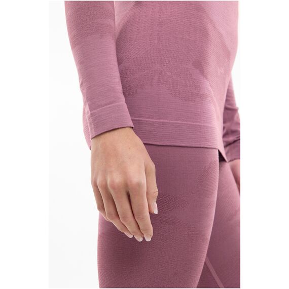 VIKING Bielizna damska Gasher Lady Set 3/4 Merino różowa zestaw, Kolor: różowy, Rozmiar: XL, 5 zdjęcie