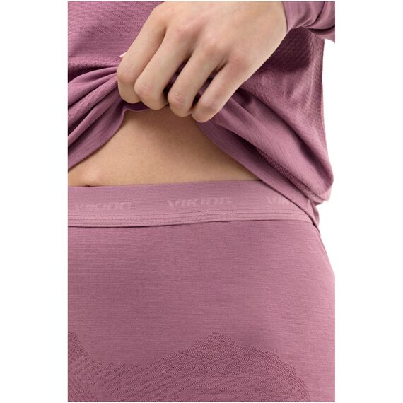 VIKING Bielizna damska Gasher Lady Set 3/4 Merino różowa zestaw, Kolor: różowy, Rozmiar: XXL, 6 zdjęcie