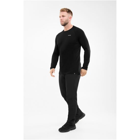 VIKING Longsleeve męski Andali Man Merino czarny, Kolor: czarny, Rozmiar: XXL, 3 zdjęcie