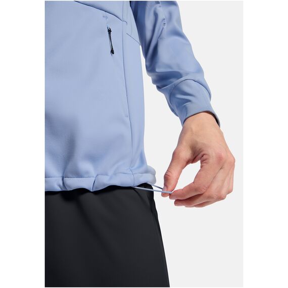 ODLO Kurtka przeciwwiatrowa Odlo Jacket ESSENTIAL WARM niebieska, Kolor: niebieski, Rozmiar: L, 5 zdjęcie