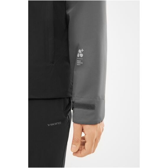 VIKING Kurtka męska hardshell z bluzą Primaloft Ravelo 3 in 1 Man czarno szara, Kolor: czarny, Rozmiar: XL, 4 zdjęcie