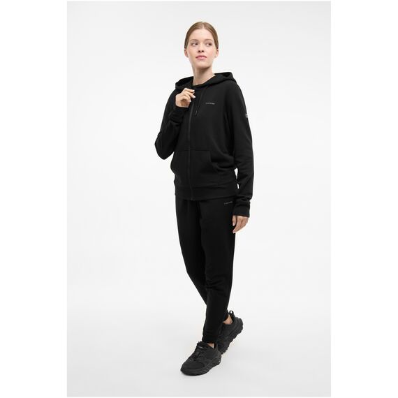 VIKING Bluza damska Team Wear Lady Bamboo rozpinana z kapturem czarna, Kolor: czarny, Rozmiar: S, 3 zdjęcie